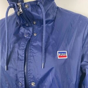 Levi's Blue Hooded Jacket